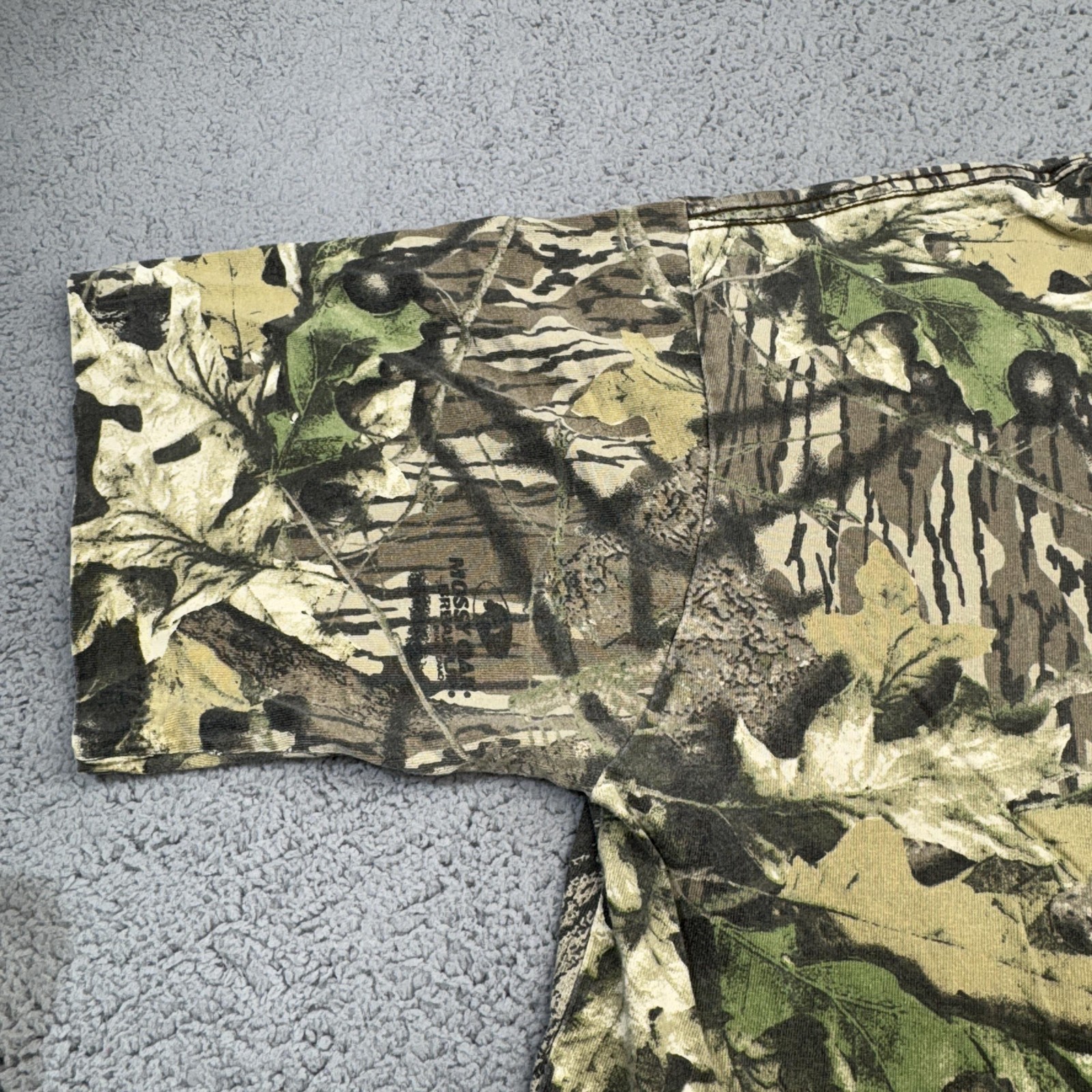 Liberty Shirt Mens XL Camo Camouflage Pocket Outdoor Hunting Tee Chest 46-48 gallery