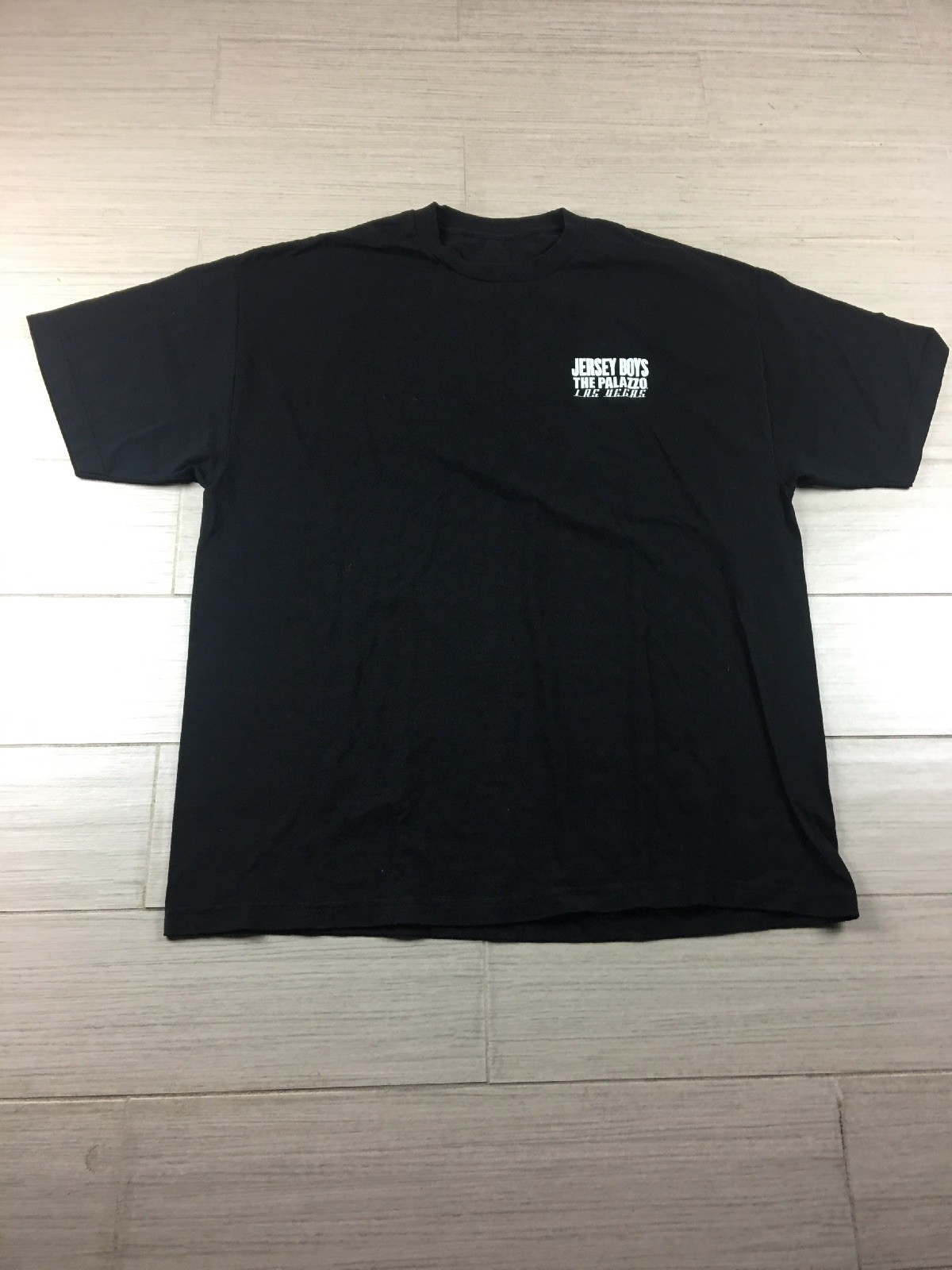 Jersey Boys The Palazzo Las Vegas Crew T Shirt Size XXLarge Black gallery