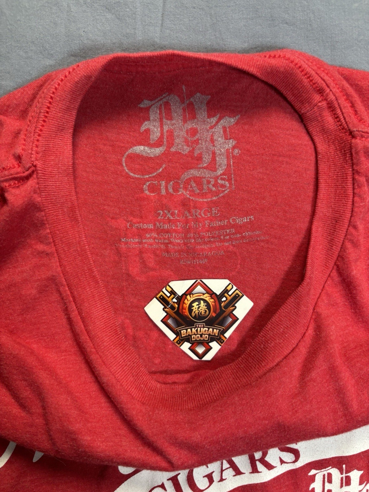 My Father Cigars T Shirt 2XL Red Graphic Tee Tobacco Lounge Style gallery