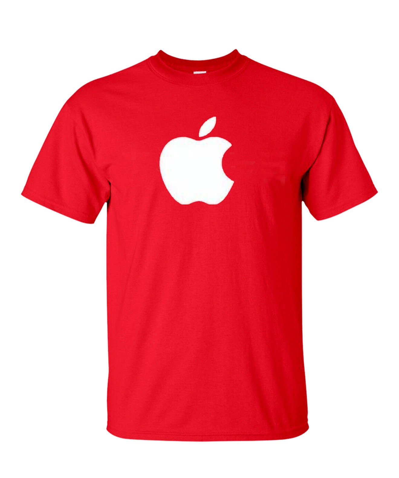 Apple Logo T-Shirt Unisex Cotton Crew Neck | 9 Colors S-XL Casual Tee gallery