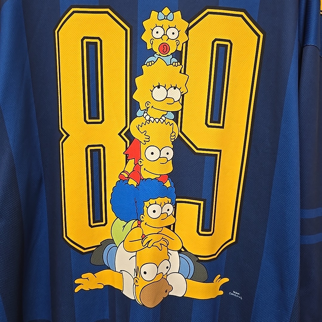 The Simpsons Hockey Jersey Double Sided Print SZ 2XL D'oh gallery