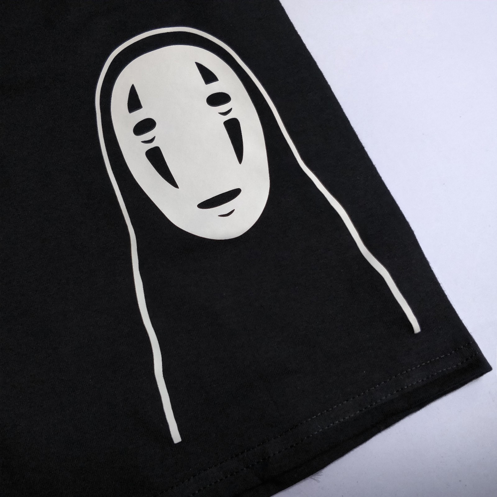 Kaonashi No Face Anime Mask Spirited Figure T-Shirt gallery