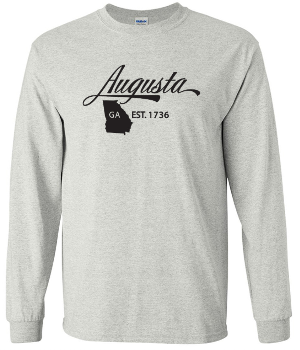 Augusta Georgia State T-Shirt Long Sleeve Graphic Tee Unisex Apparel Design gallery