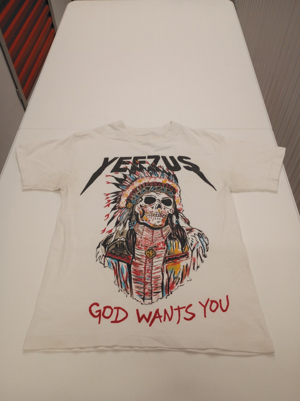 Kanye West Yeezy God Wants You Tour Shirt Size Medium 2013 gallery