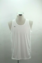 Champion White Tank Top Singlet Running Workout Mens Activewear Size Large
