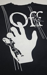 Off-White Hand Painters Graphic Black T-Shirt Size XL 2013