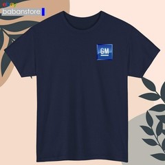 GM General Motors Small Logo Black/White/Grey/Navy/Red/Light Blue T-Shirt S-5XL