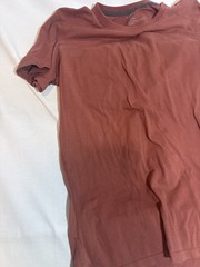 KUHL Shirt Mens Medium Rust Organic Cotton Wildfibre Crew Neck Tee