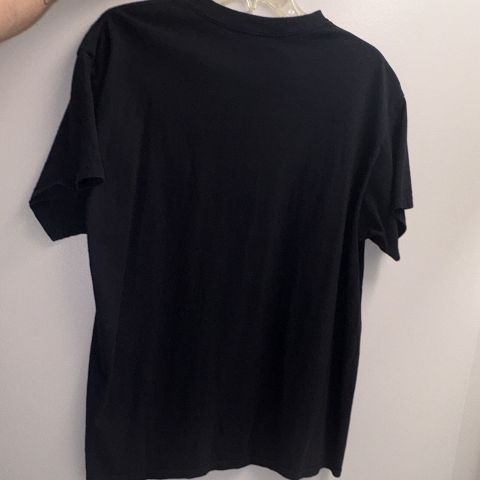 Spencer's Black Emo Graphic Print Crewneck Short Sleeve T-Shirt Men's L gallery