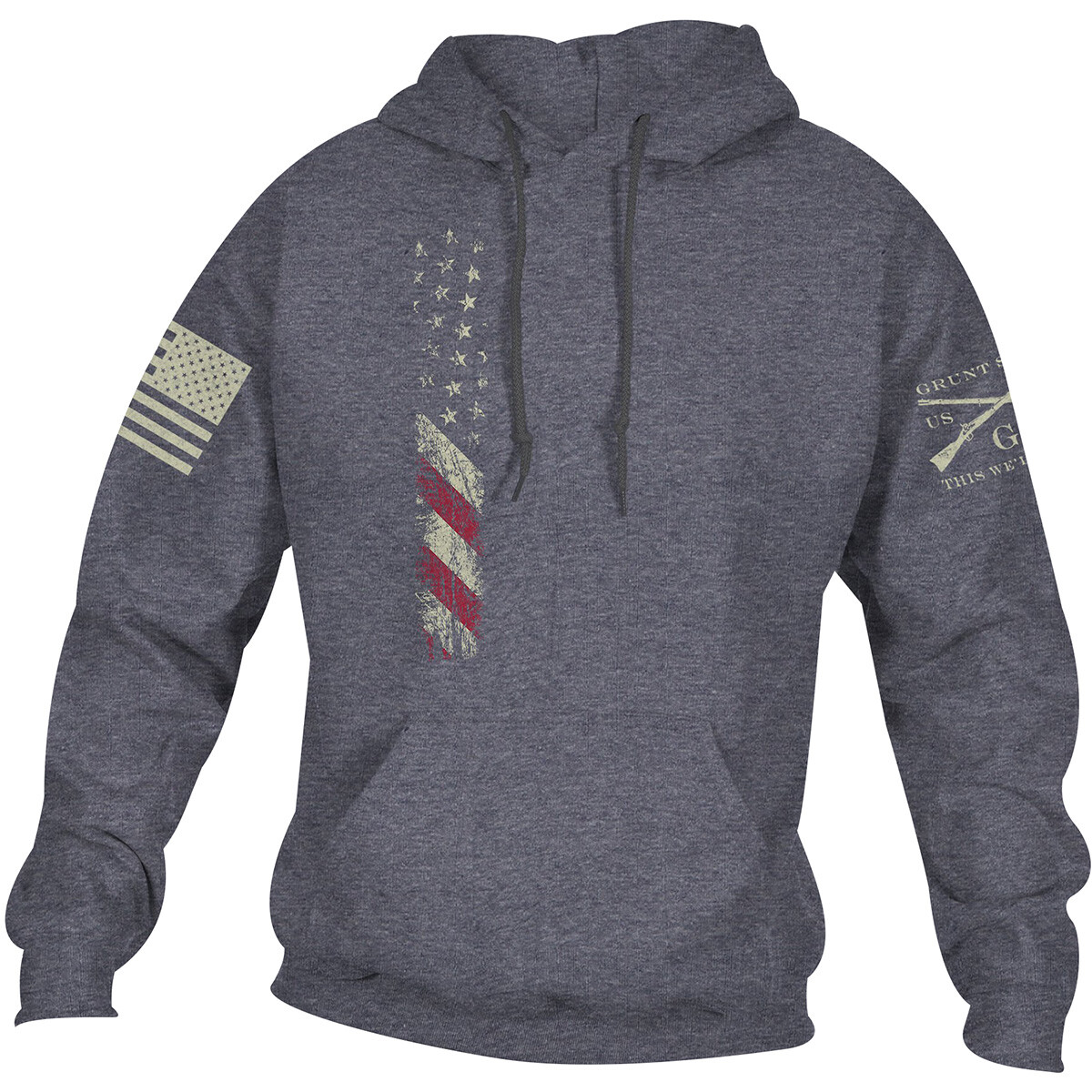 Grunt Style True Colors Pullover Hoodie - Dark Heather gallery