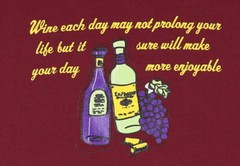 Wine each day may not prolong your life but.. your day more enjoyable T-Shirt M