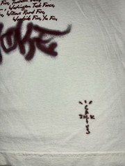 Travis Scott LAFD Tee L Cream Los Angeles Fire CA Wildfire Response NEW *spots