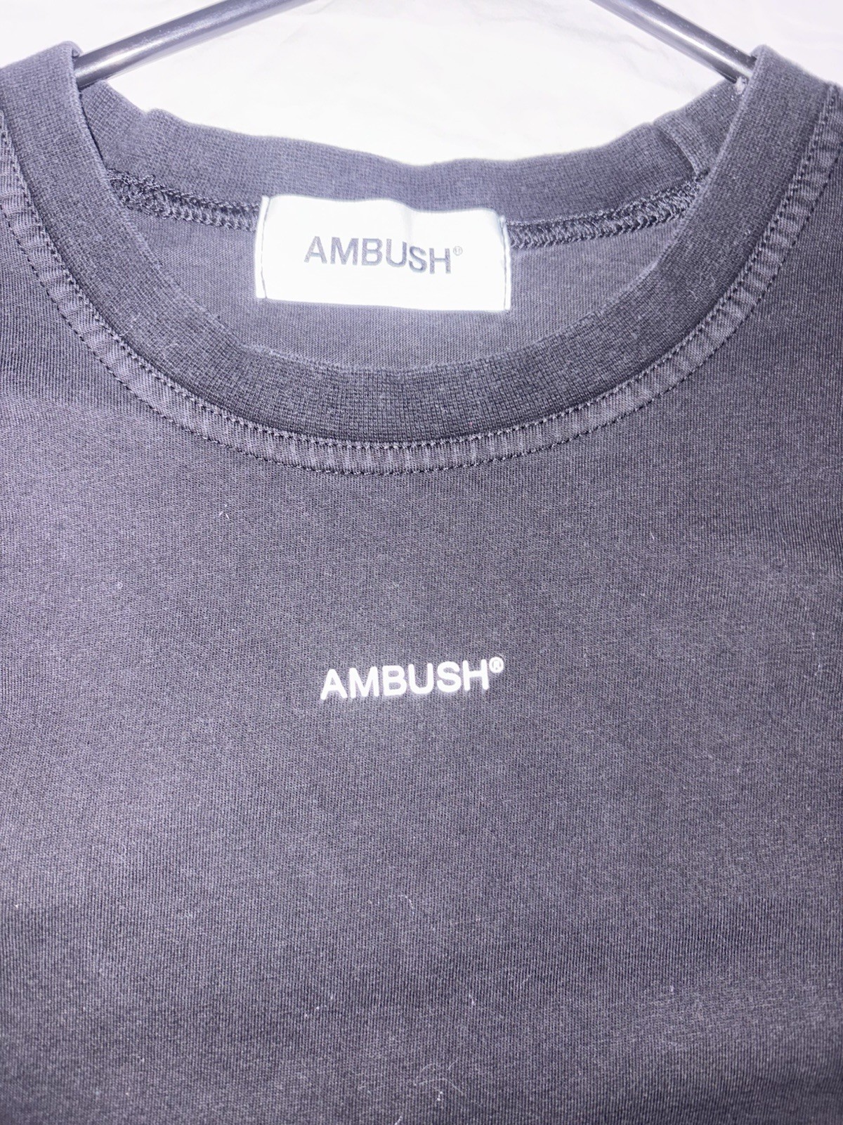 Ambush black T-Shirt Size Small Bape Supreme Stussy Fragment gallery