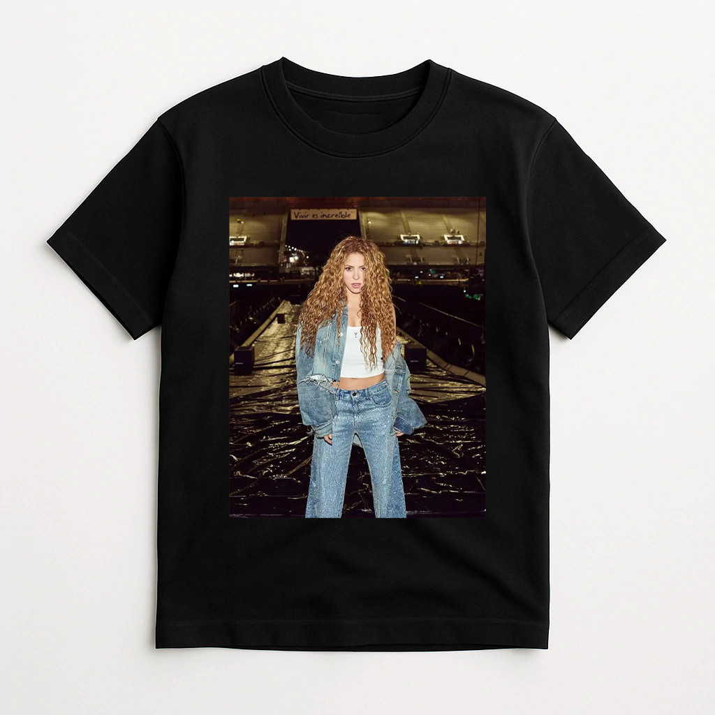 Vintage Shakira World Tour 2025 T-Shirt All Size S to 5XL NZL021 gallery