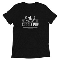 Pure Bred Cuddle Pup Tee Black