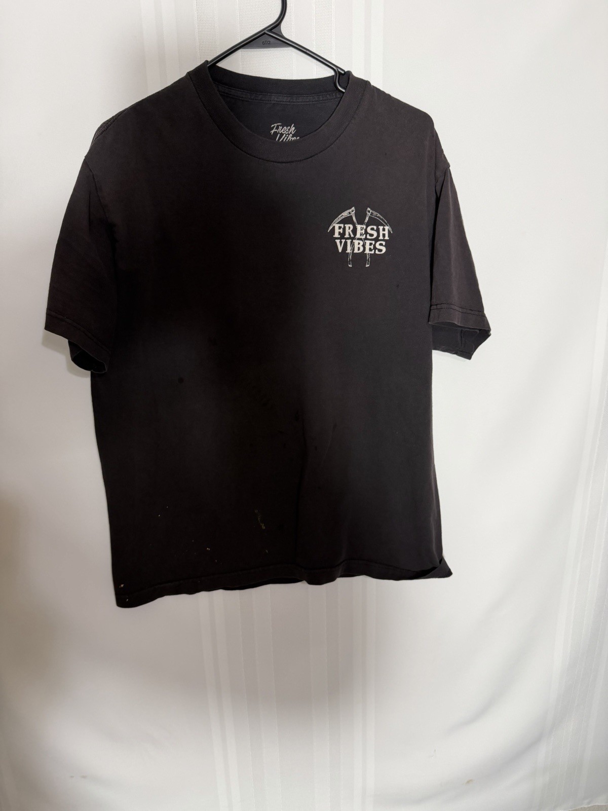 Good Friends Bad Habits Black Graphic T-Shirt Mens Large gallery