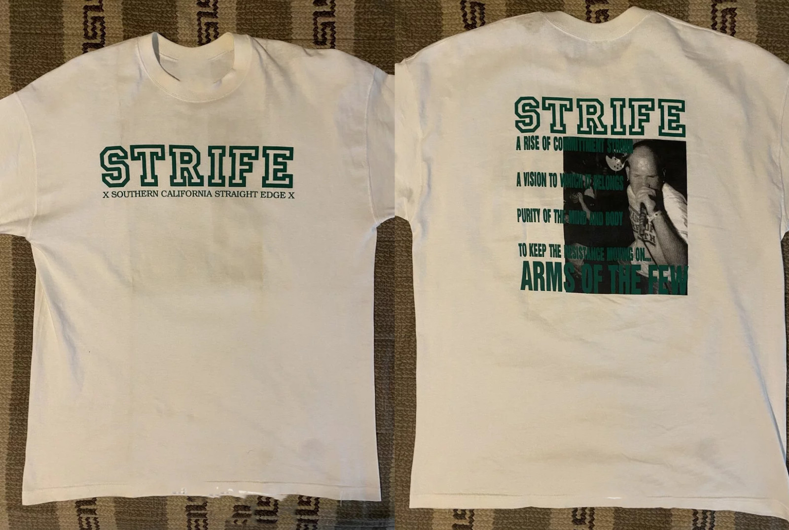 2-Sided Strife Band In the Arms of the Few Shirt Unisex All Sizes CR987 gallery