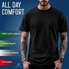The Union Jack Pattern Flag Print Men’s Britain Comfy T-Shirt Graphic Summer Tee