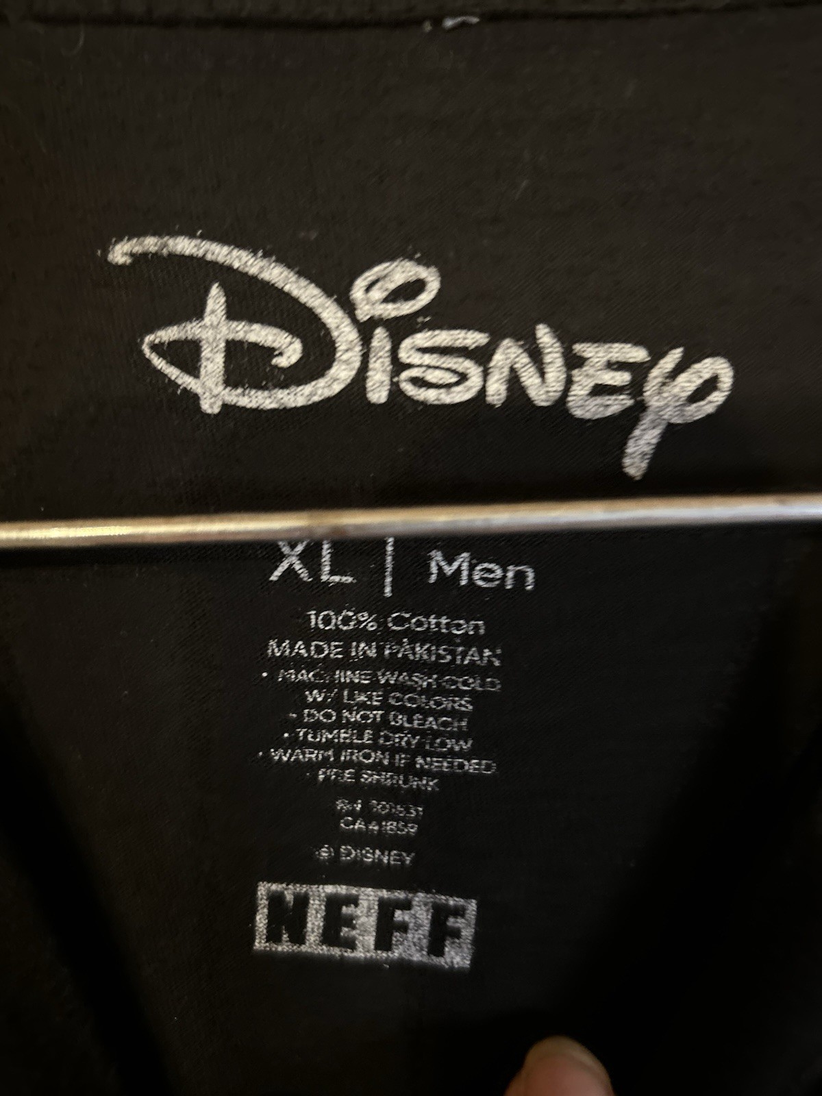 Neff Disney Mickey Mouse Graphic T Shirt Mens XL Black Tropical Skate Streetwear gallery