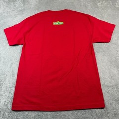 Vtg Elmo Big Face Sesame Street T-Shirt Mens Large Red Short Sleeve AAA Tag NWT