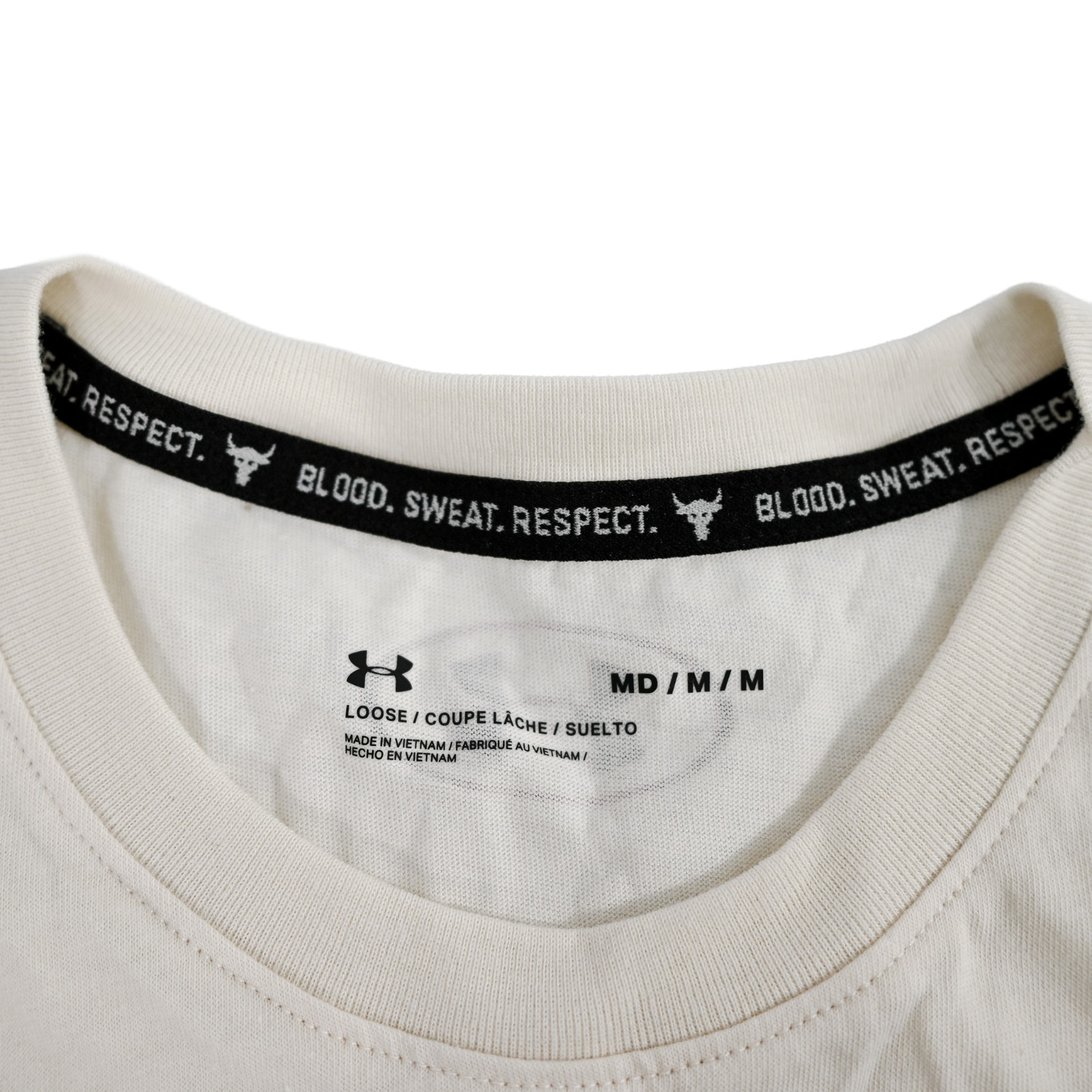 Under Armour Men's Medium UA Project Rock Hardest Worker Tank Top - Brand New gallery