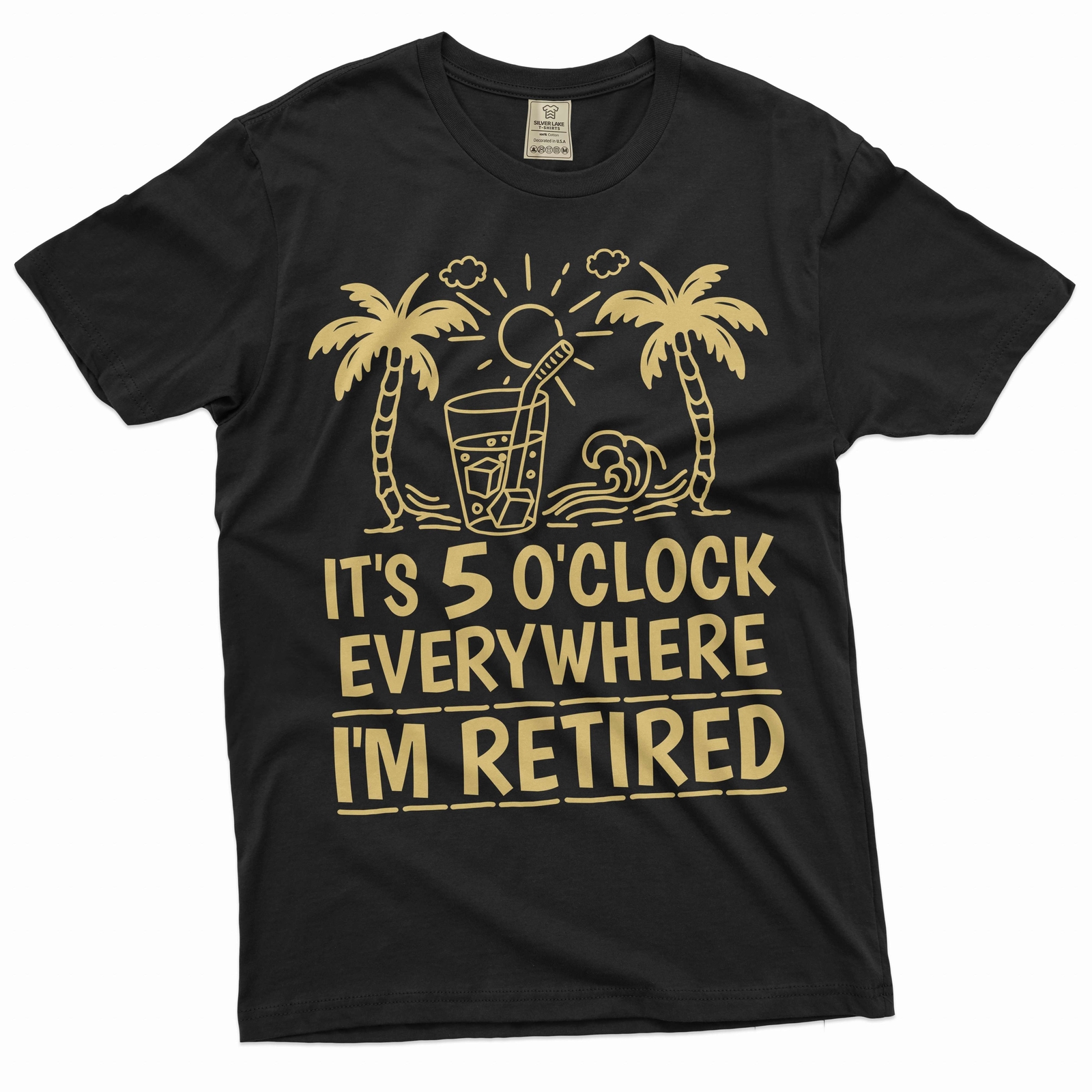 Men’s Funny retirement T-shirt Grandpa Papa Dad retiree gift Christmas gift
