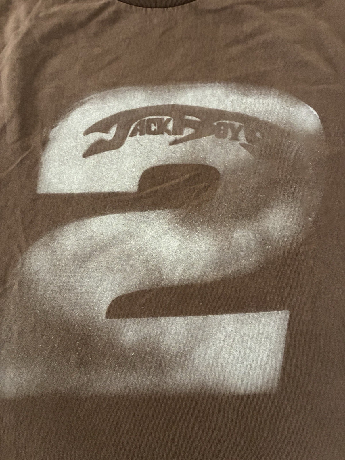 Travis Scott T Shirt XL Brown JackBoys 2 A2 Tee NEW *hole gallery