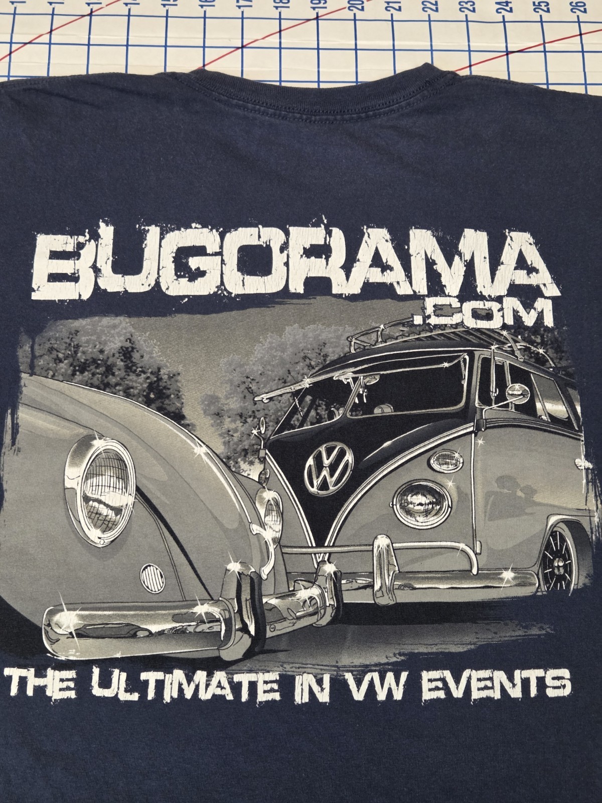 Vintage Volkswagen Shirt Bugorama Y2K Size XL VW Bug Bus Beetle gallery