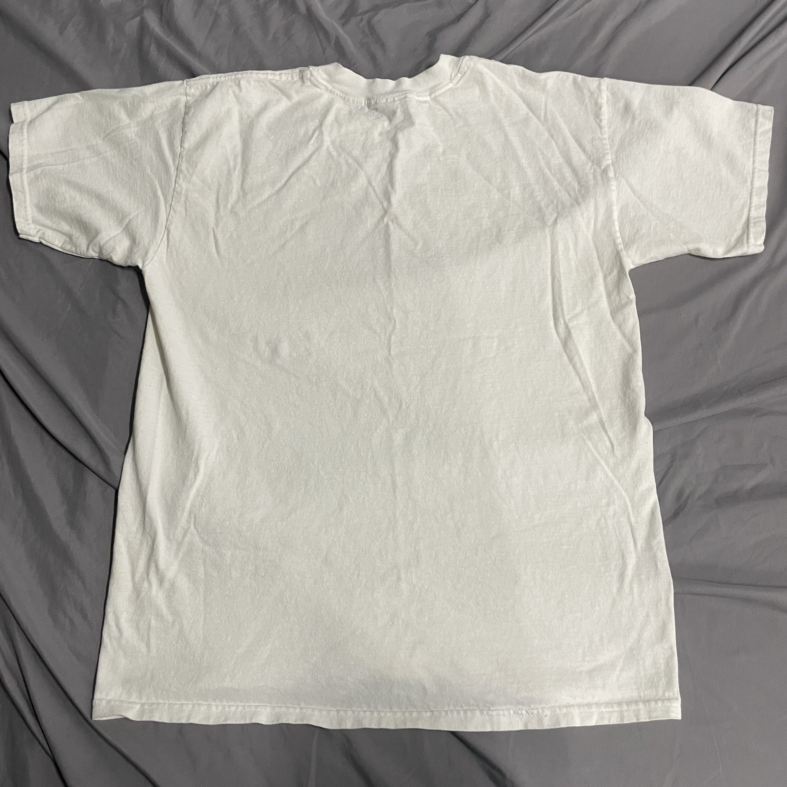 Vintage 90s Rainforest Cafe White T Shirt Size L Made In USA Cotton Restaurant gallery