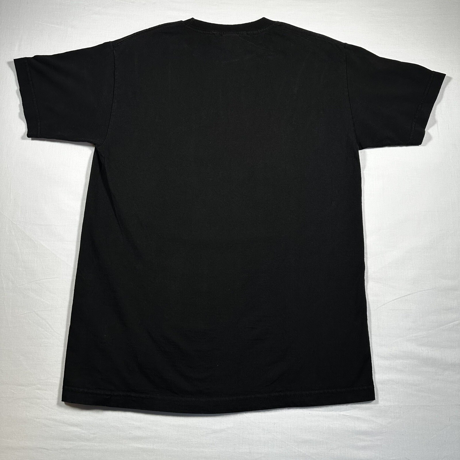 Rebel 8 Shirt Mens Medium Black Yellow Streetwear 8 Logo Graphic Tee Shirt Y2K gallery