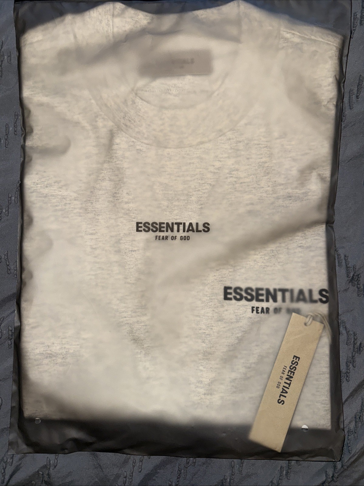 NWT FEAR OF GOD ESSENTIALS T-SHIRT SS22 "Light Oatmeal" AUTHENTIC (SIZE XS-XXL) gallery