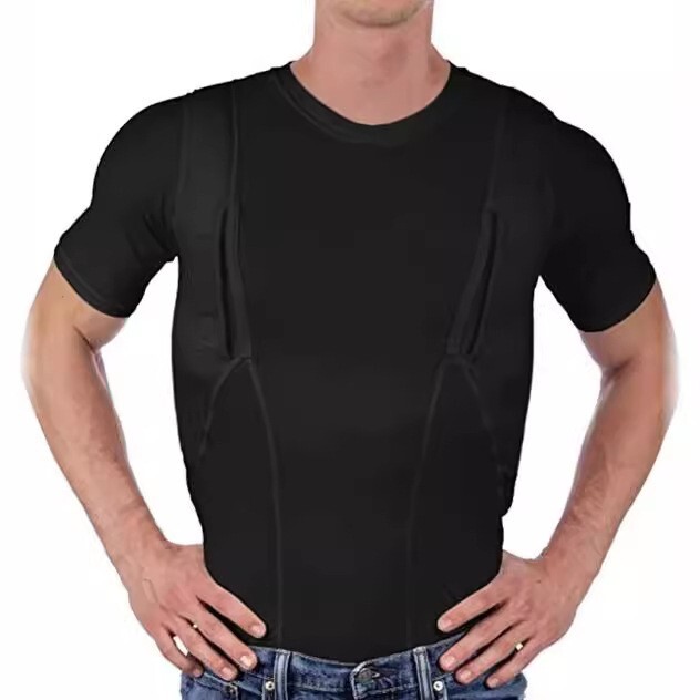 Men's Concealed Holster Tactical High Stretch T-Shirt gallery