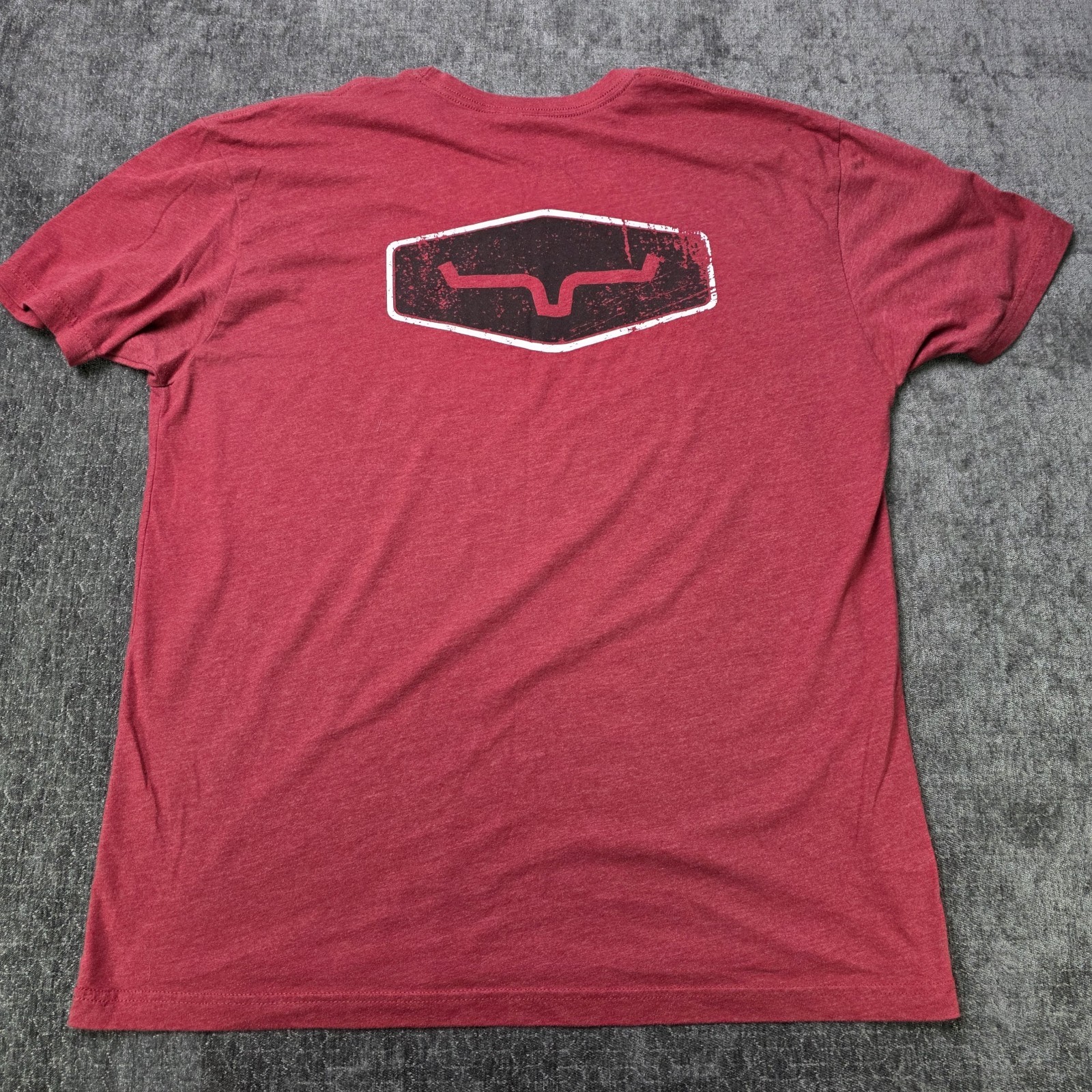 Kimes Ranch T Shirt Mens Large Red Double Sided Rodeo Cowboy Polycotton Tee L gallery