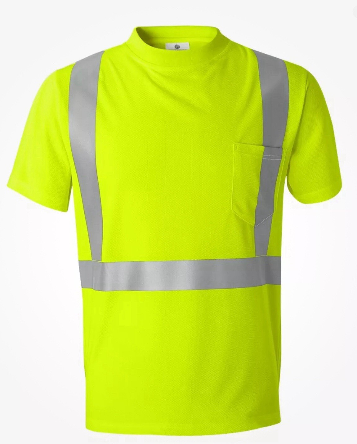 Kishigo Men Large High-performance Microfiber High Vis Safety T-shirt 9110 9111 gallery