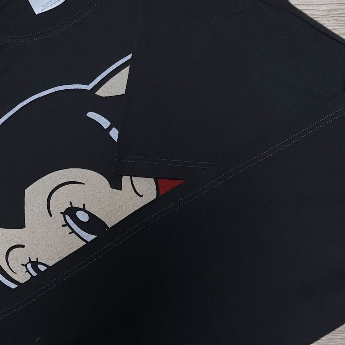 Astro Boy Mighty Atom Graphic T-Shirt XL Hanes Black Rare Anime gallery