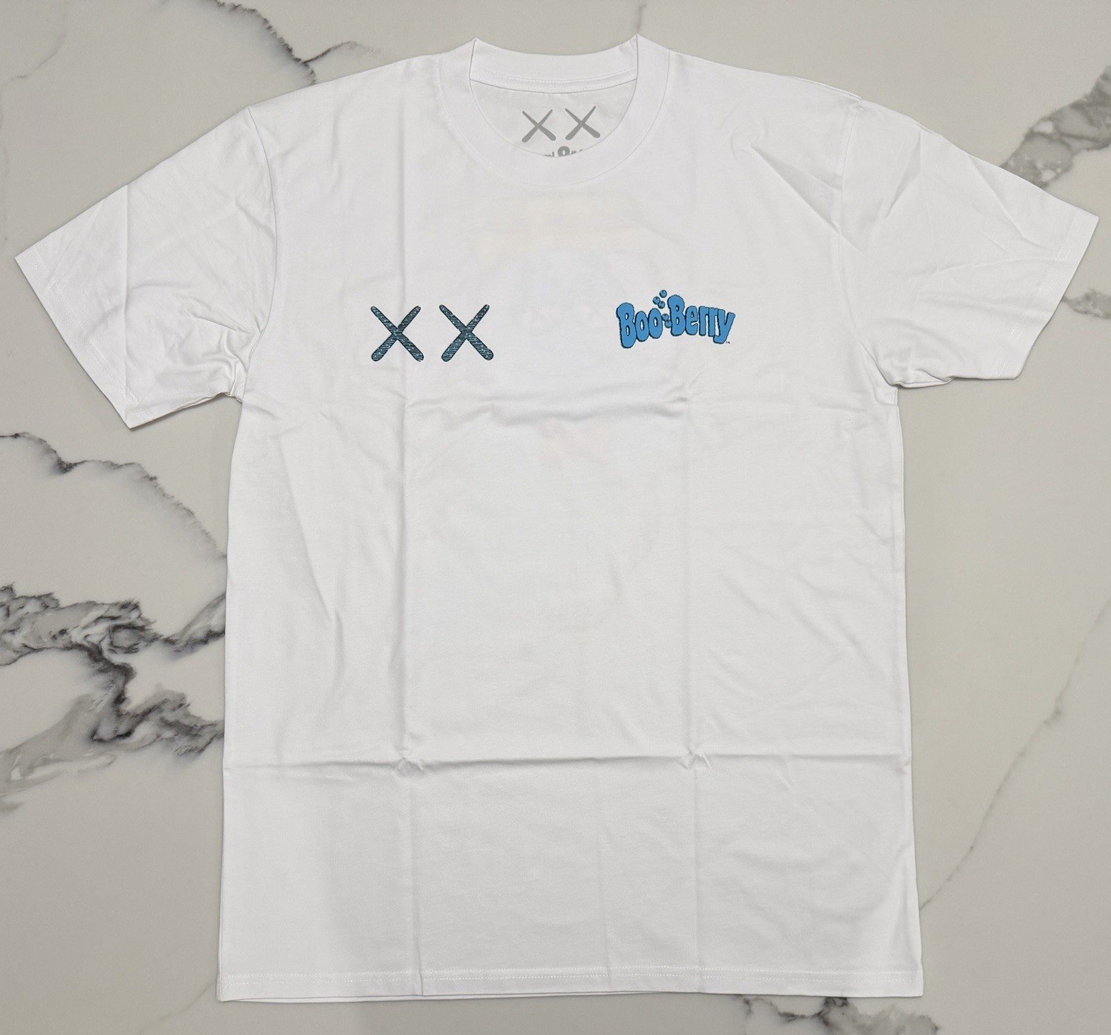 KAWS x Monsters Boo Berry Tee White Sz XL NEW gallery