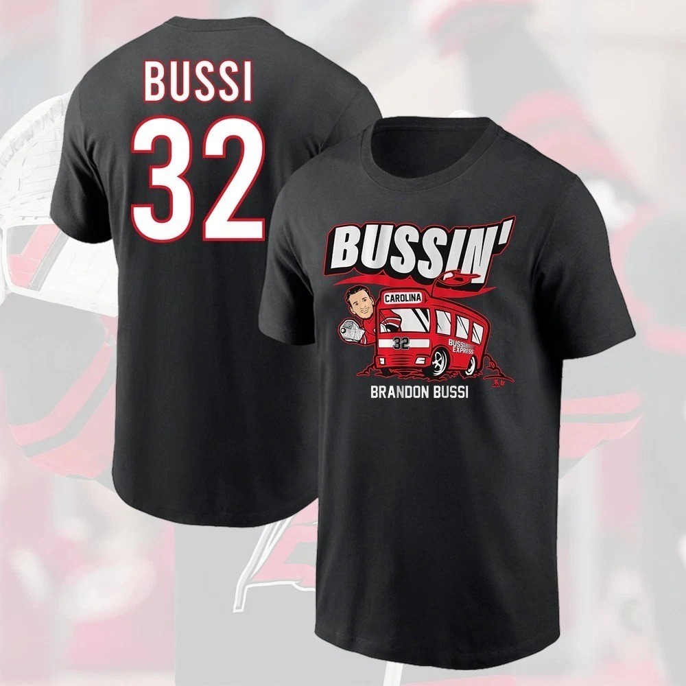 SALE! Brandon #32 Bussi 2026 Player Name & Number Gift For Carolina Fan S-5XL gallery
