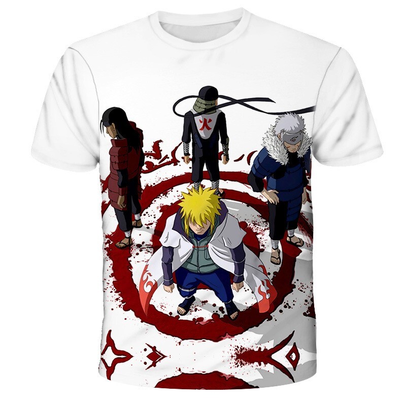Anime Manga T-Shirt Cartoon Double-Sided Unisex Adult Size Large Medium Small gallery