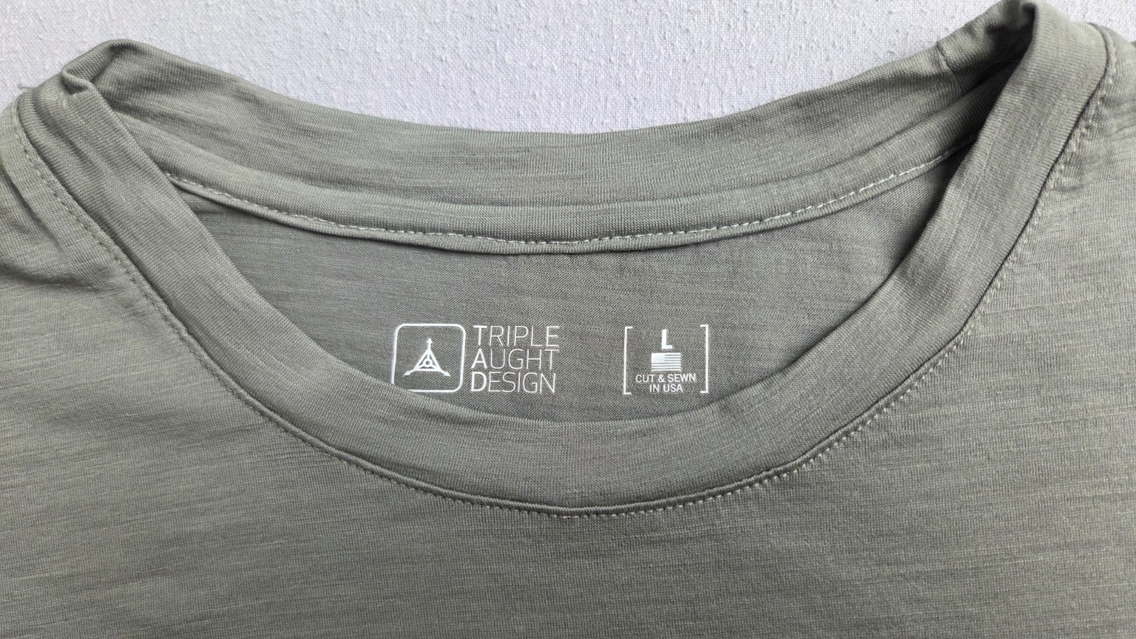 Triple Aught Design T-Shirt Mens Large Gray Wool Nylon Lightweight Performance gallery