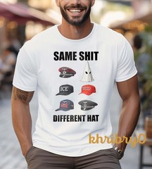 Same Sht Different Hat No Kings In America Protest T-shirt