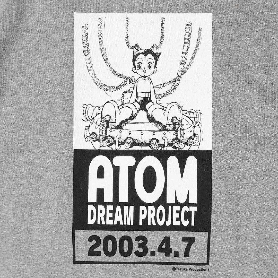 Astro Boy ATOM 2003 Countdown Print T-Shirt Gray Short Sleeve Size L Japan Men's gallery