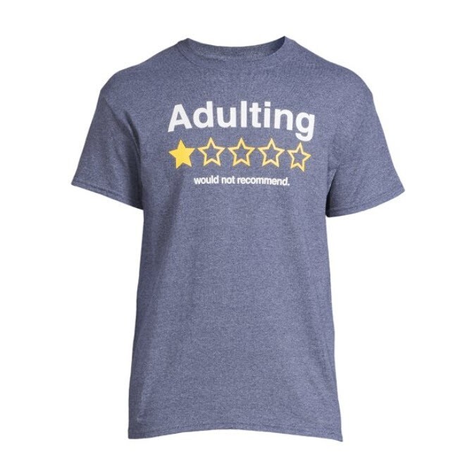 Generic Mens Adulting T-Shirt Size 3XL (54-56)