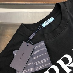 Prada Traveler Element Triangle T-shirt-black