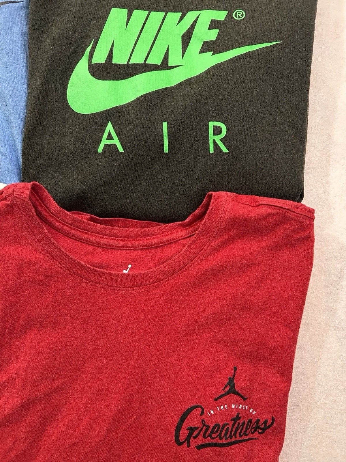 Nike Jordan Mens T Shirt Lot 4 Pack Michael Jordan 23 Fear Of Heights Graphic L gallery