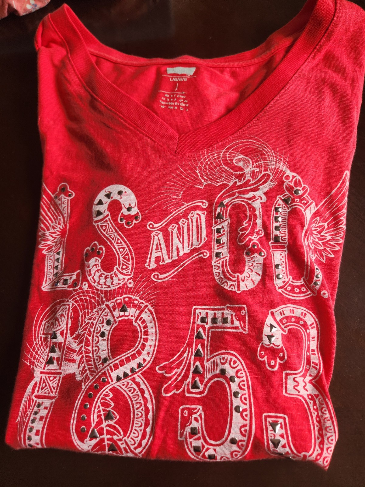 NWOT Levi Strauss & Co. 1853 Unisex Faded Red T-Shirt Size: Large