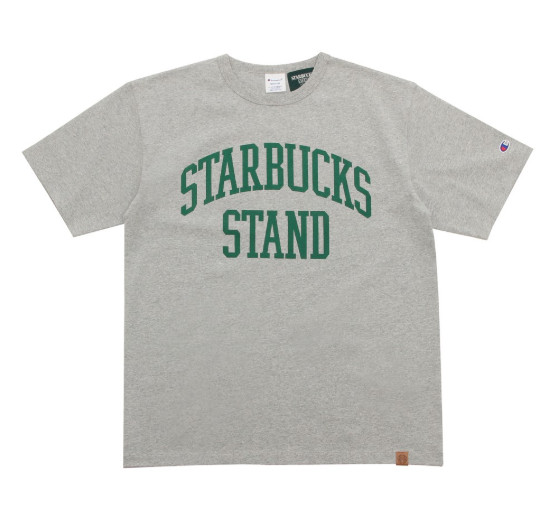 Starbucks BEAMS Champion Heavyweight T-Shirt Gray Japan Exclusive Limited New gallery