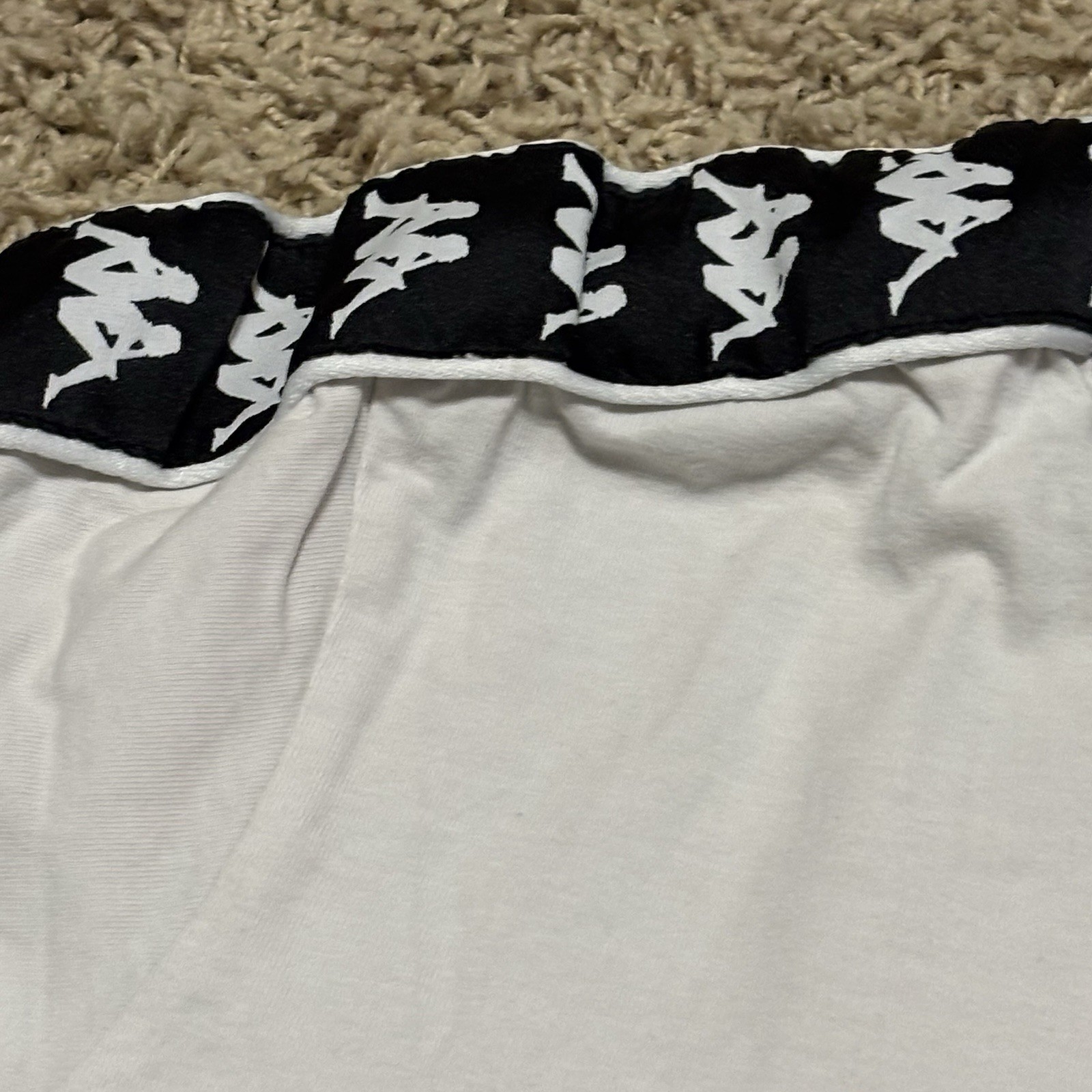 KAPPA 222 BANDA COEN Short Sleeve Graphic White T-Shirt Men’s Sz M gallery