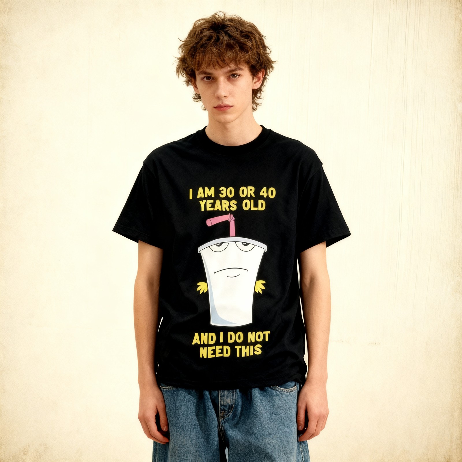 30 or 40 Aqua Teen Hunger Force ATHF T shirt funny tee shirt short gallery