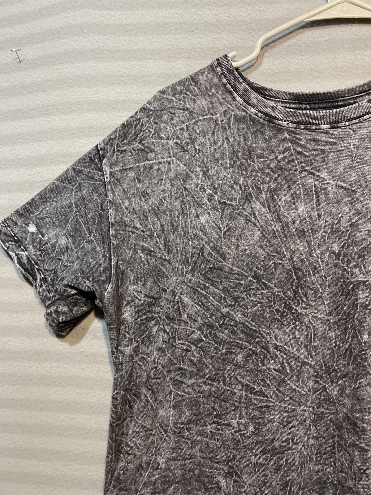 Vtg Surf Style Panama City Beach FL T-Shirt L Palm Tree Graphic Acid Wash Gray gallery