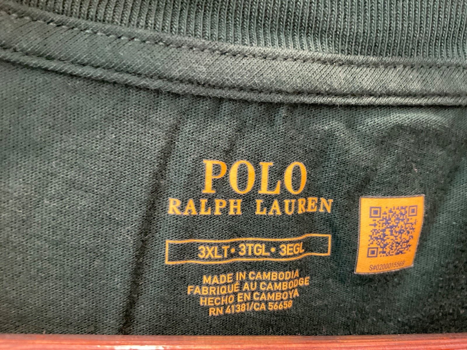 POLO Ralph Lauren Big & Tall HUNTER GREEN Short Sleeve Crewneck T Shirt 3XLT S42 gallery